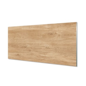 Lacobel kuchenny + klej Drewno słoje sęki 100x50