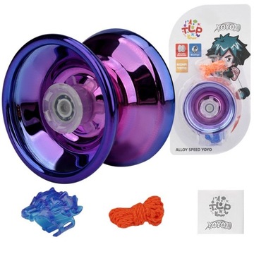 Yoyo Professional Yoyo алюминиевый Magic Yoyo Professional Yoyo High-sp