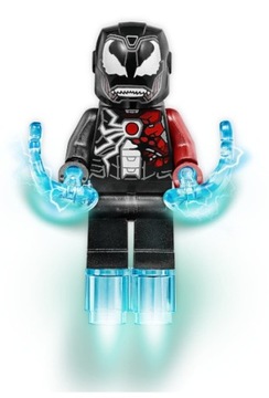 Lego figurka@@ IRON VENOM +BROŃ@@ z zestawu 76163
