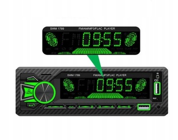 АВТОМОБИЛЬНЫЙ РАДИО1DIN ЖК-ЭКРАН USB BLUETOOTH SD