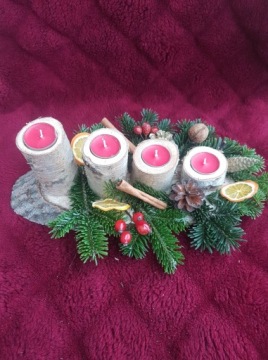 РОЖДЕСТВО, АДВЕНТ, УКРАШЕНИЕ СТОЛА