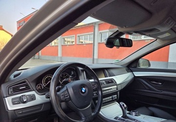 BMW Seria 5 F10-F11 Touring Facelifting 530d 258KM 2014 BMW Seria 5 Lift X-Drive Xenon Skora Kamera HedapUp PodFotele Harman Kardo, zdjęcie 13