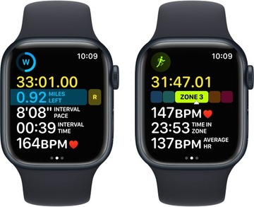 Apple Watch 8 S8 A2771 45 мм с GPS, черные полночь