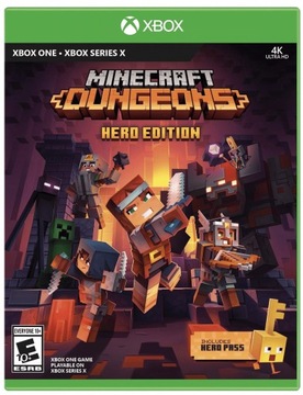 Minecraft Dungeons Hero Edition Gra XBOX ONE / Series X PL od ręki MG