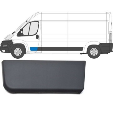Listwa drzwi przód lewa Ducato Boxer Jumper 2006-