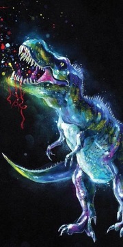 RĘCZNIK 70X140 PLAŻOWY KĄPIELOWY DINO DINOZAUR 01