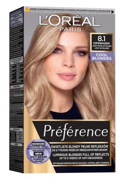 L'Oreal Paris Preference Farba do włosów 8.1