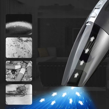 Беспроводная вакуумная очиститель портативная 6000pa 120 Вт