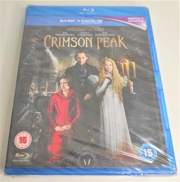 Crimson Peak. Wzgórze krwi Blu-ray NOWY