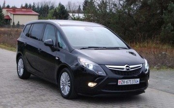 Opel Zafira C Tourer 1.4 Turbo ECOTEC 140KM 2016 Opel Zafira 1.4B 140Ps Klimatronik Navi Parktronik Alu17 Kamera 7 foteli Z, zdjęcie 2