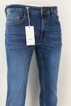 MUSTANG WASHINGTON SLIM STRAIGHT SPODNIE JEANS _ W32 L32