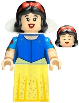 Lego dis134 Disney Snow White Królewna Śnieżka NOWA figurka 100 lat Disney