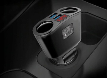 РАСПРЕДЕЛИТЕЛЬ ПРИЖИГАЛА, ЗАРЯДНОЕ УСТРОЙСТВО 2, USB, ВОЛЬТМЕТР