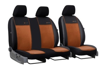 Pokrowce samochodowe 2+1 3os do Opel Vivaro A Renault Trafic