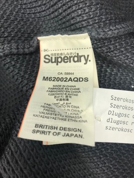 Sweter meski SUPERDRY JPN y2k 2000s premium XL