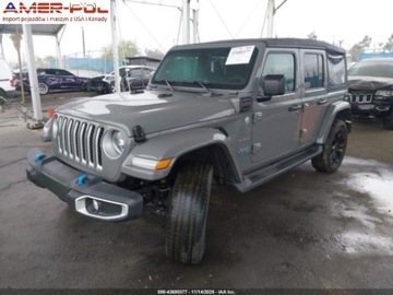 Jeep Wrangler IV 2023 Jeep Wrangler 2023 Jeep Wrangler 4xe Sahara 4x4 2.0 Benzyna 270KM