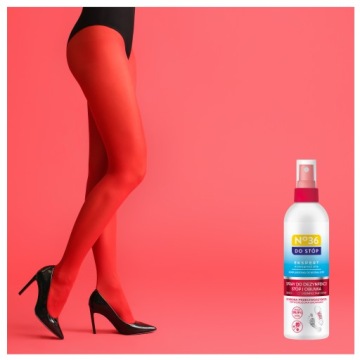 Противогрибковый и антибактериальный спрей для дезинфекции ног.