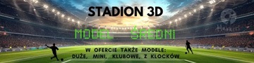 Stadion piłkarski - CAMP NOU - FC Barcelona - Puzzle 3D 69 el