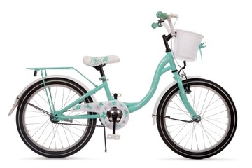 ПОЛЬСКИЙ ВЕЛОСИПЕД 20 ЦВЕТОВ ВЕЛОСИПЕД ДЛЯ ДЕВОЧКИ