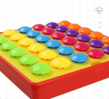 Кнопка-головоломка, кнопка, тренировка рук, мозаика, руководство, Монтессори, Эду