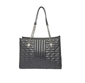 Torebka Italia by Versace klasyczna shopper czarna