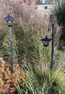 Садовый светильник SOLAR lantern, высокий, 150 см, 2 светодиода