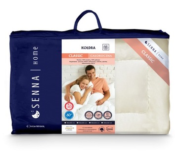 Kołdra uniwersalna CLASSIC InterWidex 135x200 krem