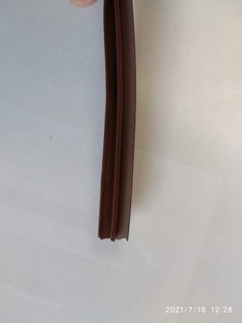 uszczelka do drzwi wewnętrznych bezfelcowych brąz