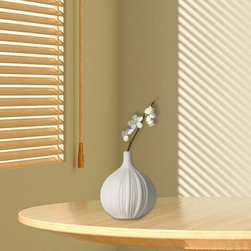 Wazon ceramiczny Doniczka Ozdobny element centralny Wazon elegancki do domu 15,7 x 12,8 cm