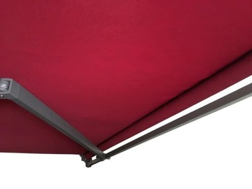 Электрическая маркиза 500х300 Бордовый PREM