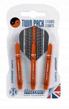 ZESTAW SHAFTY I PIÓRKA - HARROWS TWIN PACK