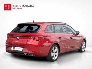 Seat Leon IV Sportstourer 1.5 EcoTSI 150KM 2021 Seat Leon SalonPL ST FR 1.5 TSI 150KM Kamera Podg.fotkier Ambiente Navi PA, zdjęcie 4