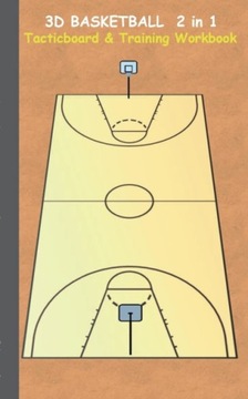 3D Basketball 2 in 1 Tacticboard and Training Book THEO VON TAANE