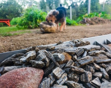 Бордюр стальной газонный - Бордюр садовый 4,8 см 1 МЕТР + анкеры