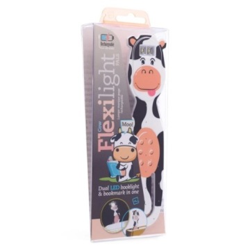 Лампа-закладка USB-корова Светодиодная лампа для чтения на батарейках