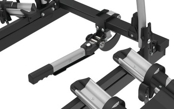 Прочный наклонный багажник ALU для 3 велосипедов TRIP TOP PLUS