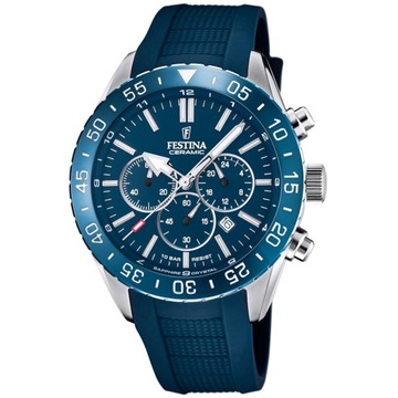 Zegarek Męski Festina F20515-1 niebieski pasek