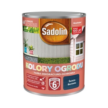 SADOLIN KOLORY OGRODU ŚWIEŻA BORÓWKA 0,7L