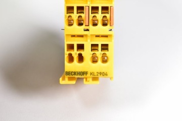 BECKHOFF KL2904, TwinSAFE, шинный терминал, 4-канальный цифровой выход, 24 В DC