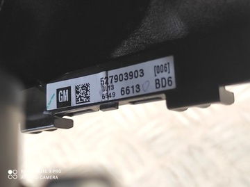 LEWAREK GAŁKA ZMIANY BIEGÓW 55497889 55491492 OPEL ASTRA K V