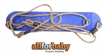 A4B ГИБКИЕ КАЧЕЛИ СИЛЬНАЯ ДЕТСКАЯ ПЛОЩАДКА СИНИЕ