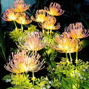 СИД СОЛНЕЧНАЯ САДОВАЯ ЛАМПА SPIDER LILY LYCORIS AMARYLLIS 72 см