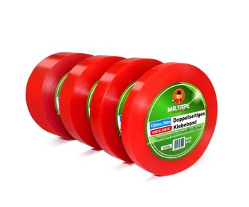 TAŚMA BANEROWA DWUSTRONNA DO BANERÓW FOLIA25mmx50m TAŚMA PET