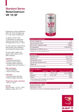 ВОЕННАЯ СОВРЕМЕННАЯ АККУМУЛЯТОРНАЯ БАТАРЕЯ 10Ач 1,2В SAFT