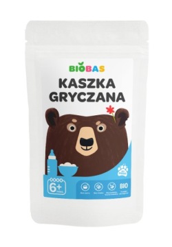 Кашка Гречана Екологічна Біо Безмолочна Для Дітей 200 г / BioBas