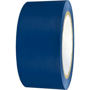 TAŚMA OSTRZEGAWCZA NIEBIESKA OZNACZENIOWA 100mm 33m do linii samoprzylepna