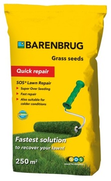 Trawa Barenbrug SOS Lawn Repair naprawa 5kg 250m2 Quick Repair