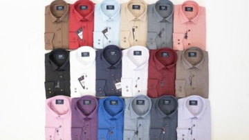 Элегантная мужская рубашка CASUAL SLIM Васильково-синяя XL