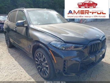 BMW X5 G05 2024 BMW X5 M M60I 2024, od ubezpieczalni 4.4 Benzyna 523KM