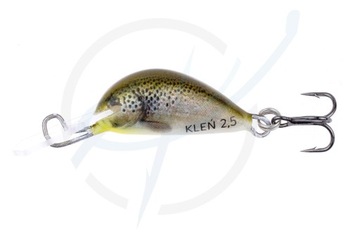 Kleń - 2.5cm/2.5g/019 S - Tonący - Bonito - Wobler